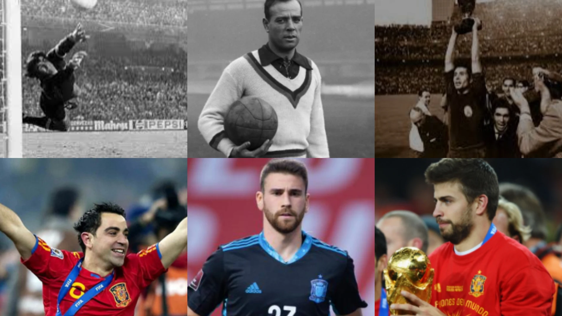 Vascos y catalanes que han hecho historia con la Selección Española