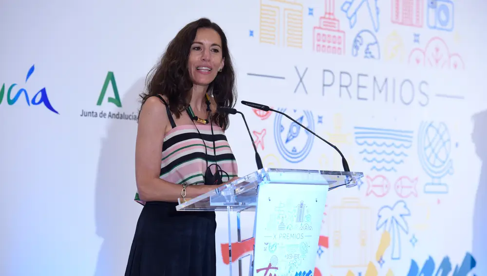 Eugenia Carballedo durante su discurso