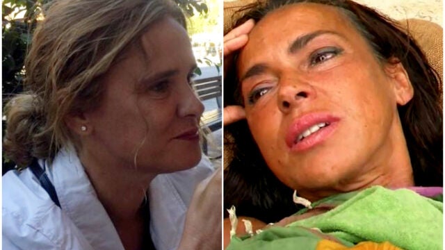 Raquel Moreno y Olga Moreno en un montaje de 'La Razón'