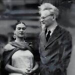 Frida Kahlo y León Trotski