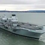 El portaaviones británico HMS Prince of Wales