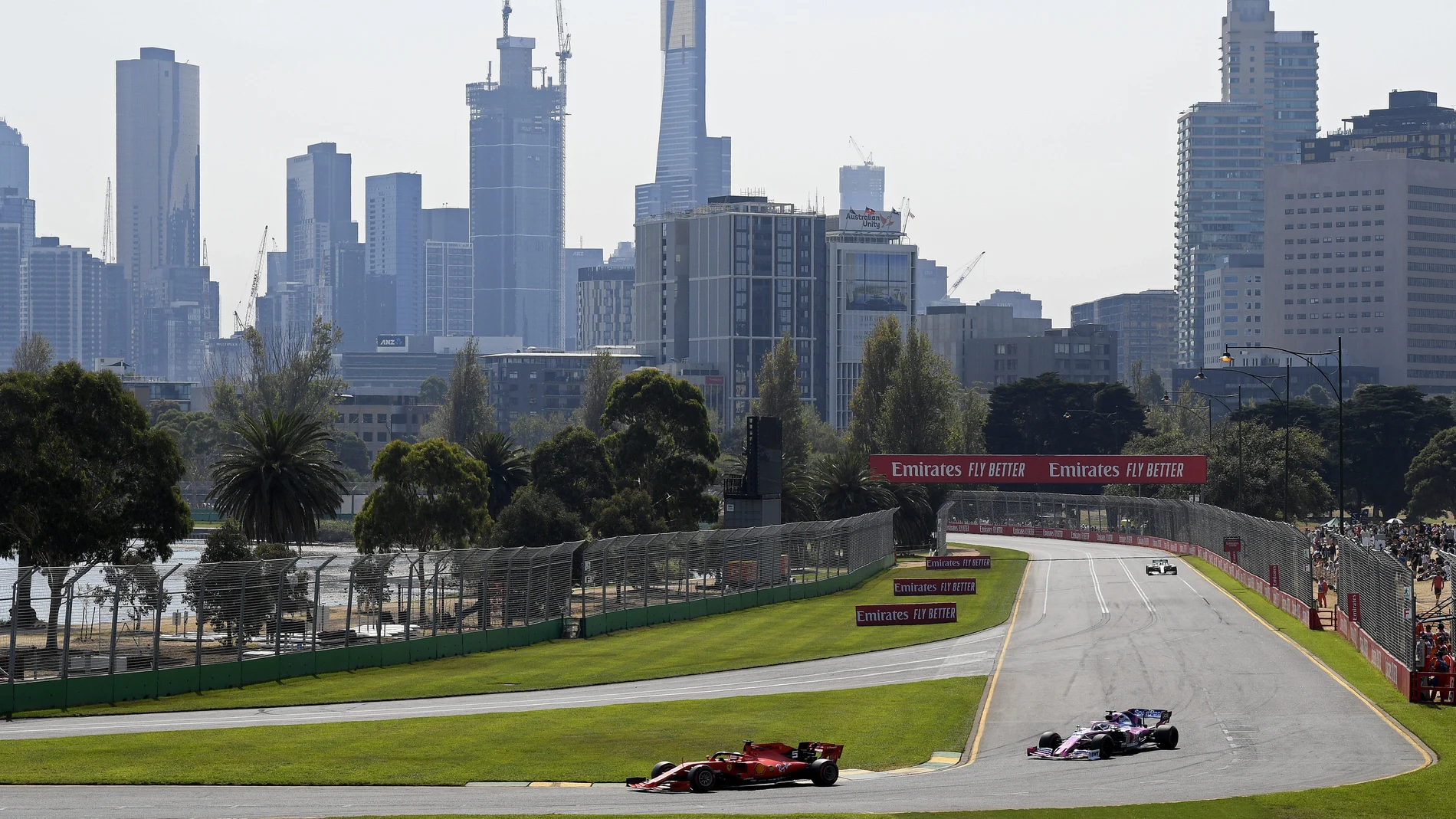 Imagen del Gran Premio de Australia de F1 de 2019.