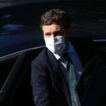 El líder del PP, Pablo Casado