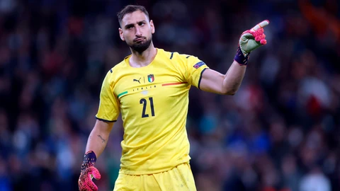 Gianluigi Donnarumma, portero de Italia en la Euro 2020.