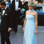 Diana de Gales, en Cannes, en 1987