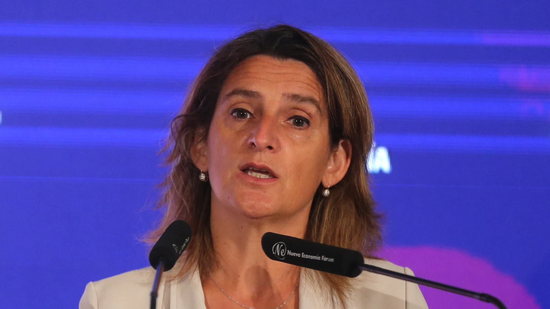 La vicepresidenta cuarta y ministra para la Transición Ecológica y el Reto Demográfico, Teresa Ribera.