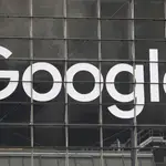 El logo de Google en un edificio