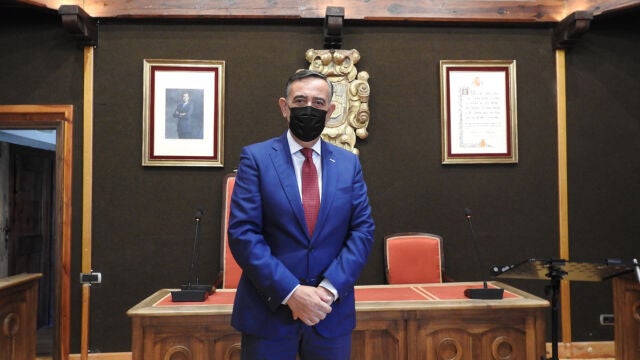 El alcalde de El Burgo de Osma, Antonio Pardo