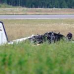 La avioneta accidentada despegó del aeropuerto de Örebro, en el sur de Suecia