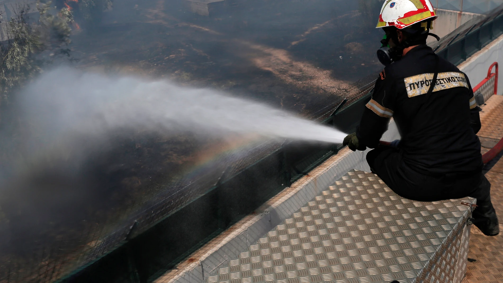 Las autoridades griegas han informado este domingo de un total de 51 nuevos incendios detectados durante la jornada. EFE