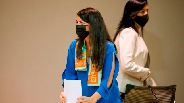 La portavoz de VOX en el Congreso, Macarena Olona