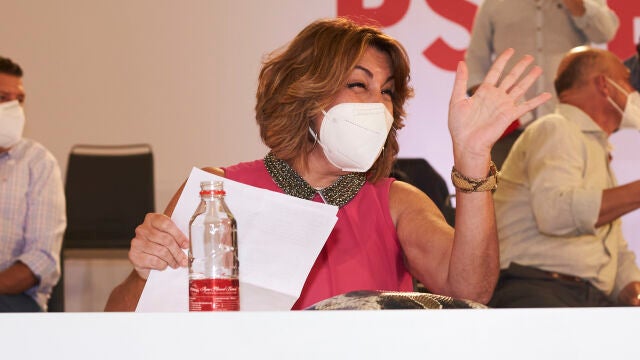 Susana Díaz, en la reunión del Comité Director extraordinario del PSOE-A. Joaquín Corchero / Europa Press12/07/2021