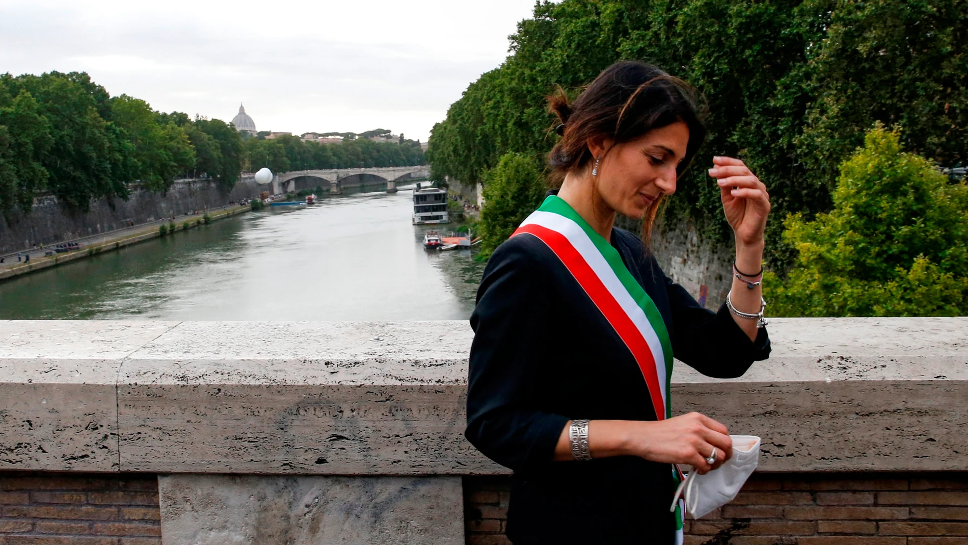 La alcaldesa de Roma, del Movimiento 5 Estrellas, aún no se ha vacunado contra la covid-19