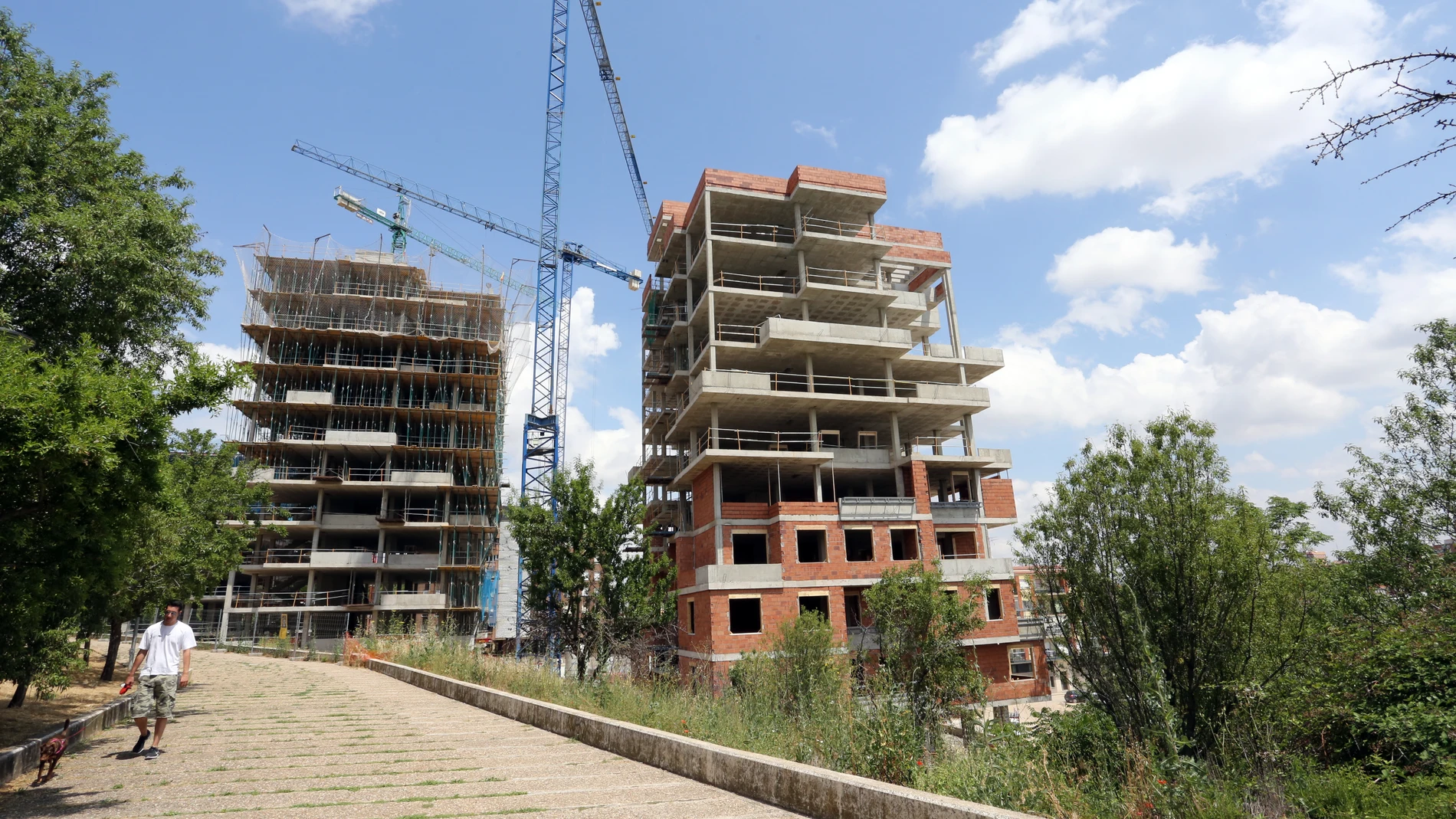 Construcción de viviendas en Castilla y León