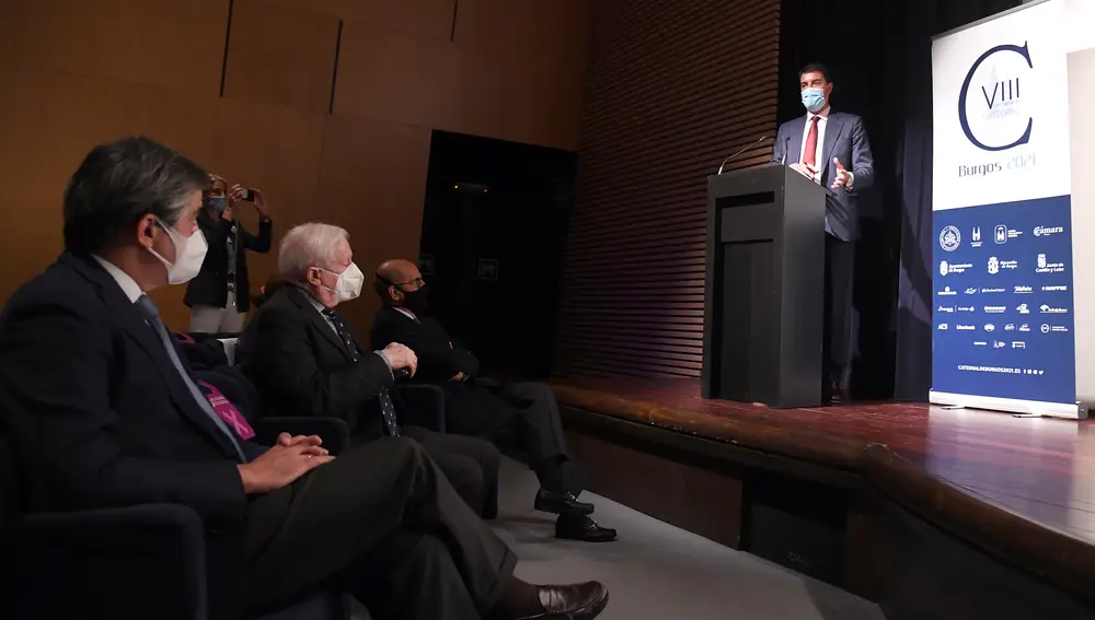 Acto de presentación del documental "La Catedral y el director. Dudamel en Burgos"