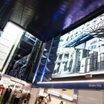 Isabel Díaz Ayuso en la reapertura de la línea de metro de Gran vía