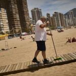 Torres de viviendas en la playa de Benidorm