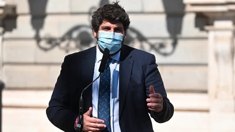 El presidente de la Comunidad de Murcia Fernando López Miras
