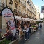 La denominación de origen Valencia ha iniciado su campaña de promoción del vino en el barrio de Russafa