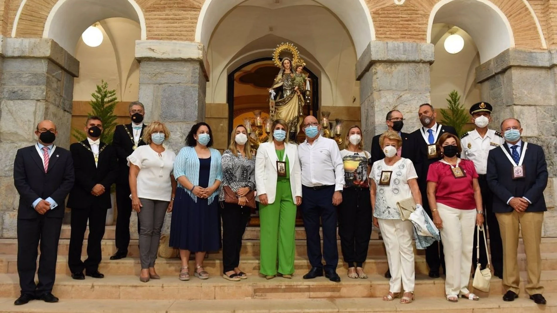 Noelia Arroyo, nombrada Dama de Honor de la Virgen del Carmen