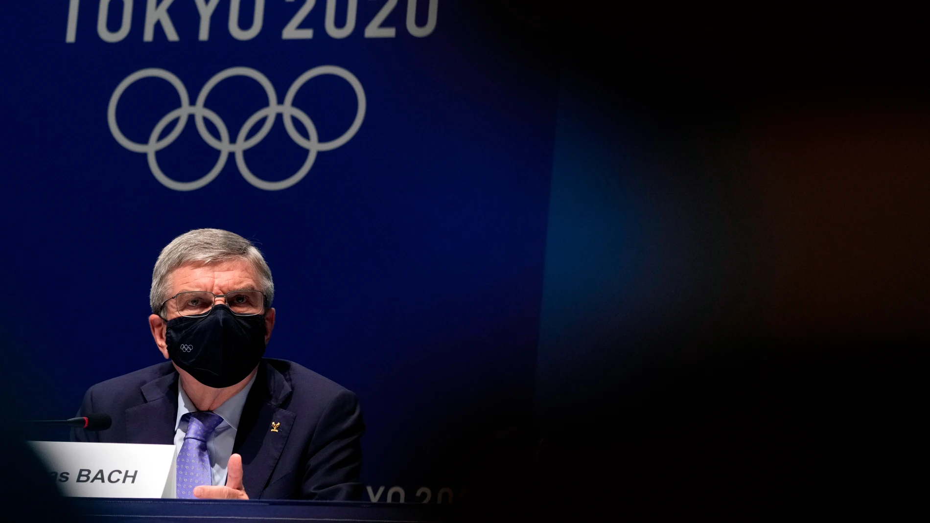 Thomas Bach, presidente del Comité Olímpico Internacional