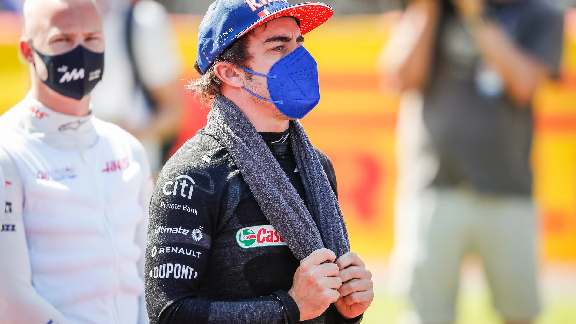 Fernando Alonso, en el circuito de Silverstone