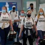 Ingleses llegan al aeropuerto de Málaga Costa del Sol, una de las regiones más dependientes de este mercado