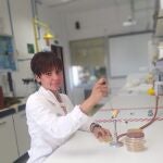La joven investigadora de la UCAV, Alexandra Díez Méndez