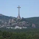 La gran Cruz de la Basílica del Valle de los Caídos, en Cuelgamuros