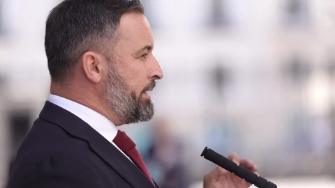 El presidente de Vox, Santiago Abascal