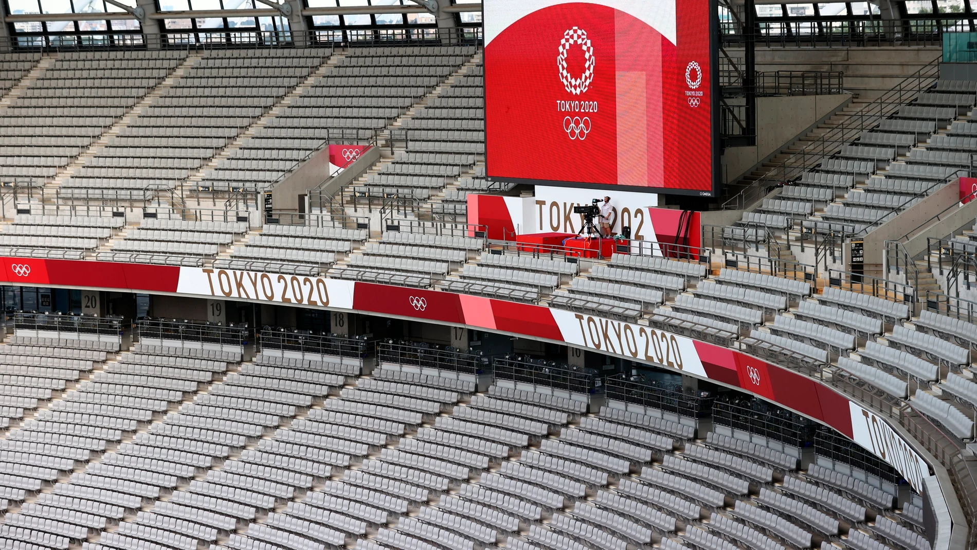El Tokyo Stadium durante el partido de fútbol femenino entre Suecia y Estados Unidos