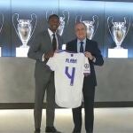 David Alaba, el día de su presentación