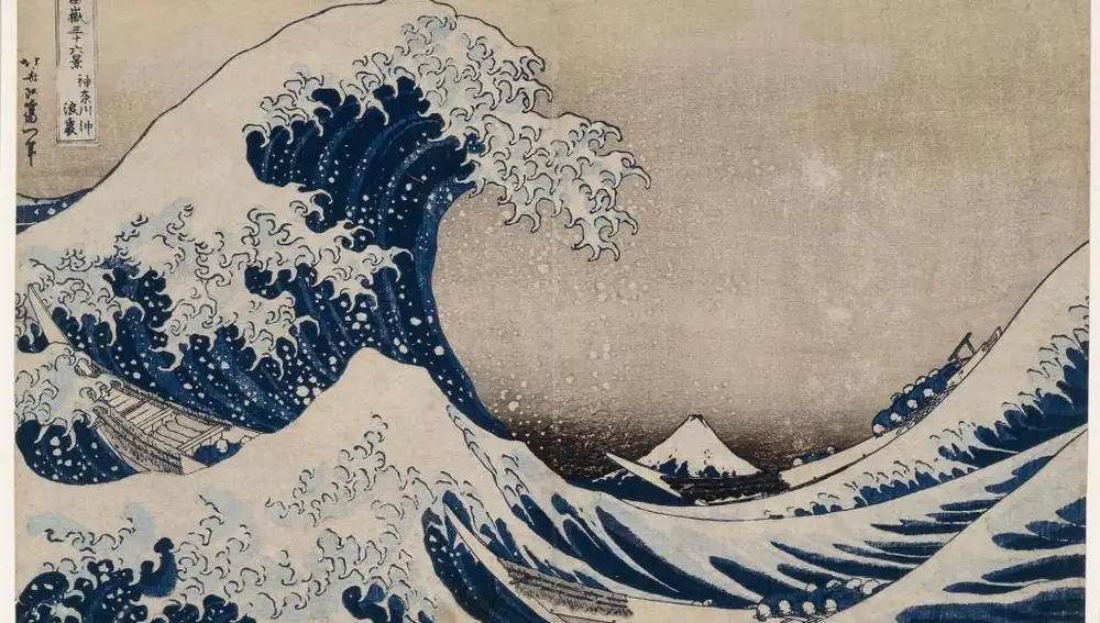 &quot;La gran ola de Kanagawa&quot;, de Hokusai