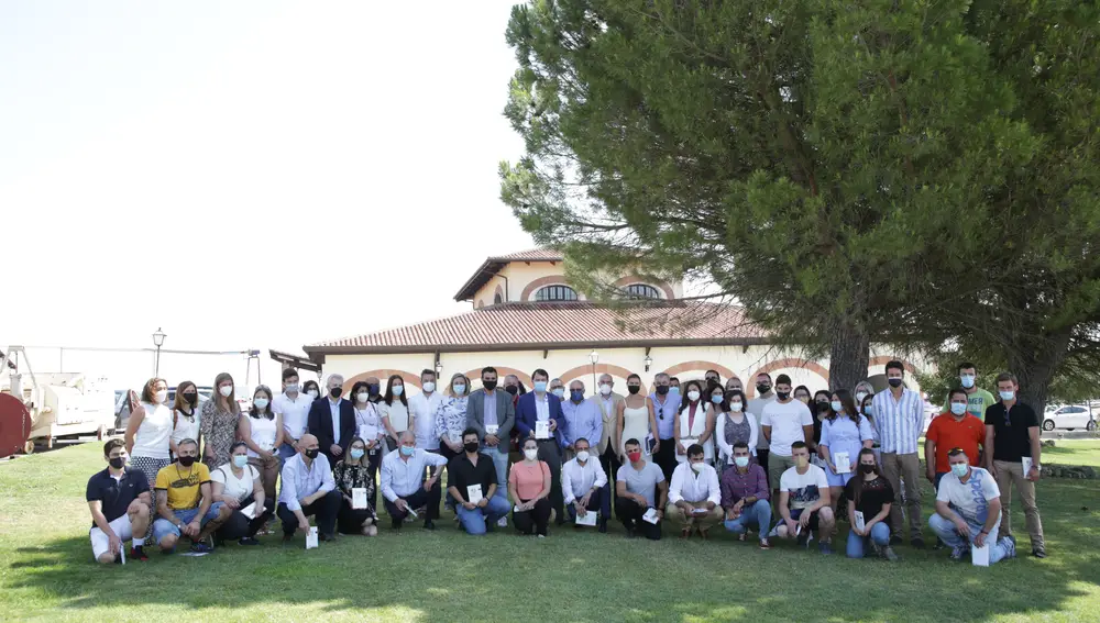 El presidente de la Junta de Castilla y León, Alfonso Fernández Mañueco, presenta el Plan Agricultura y Ganadería Joven