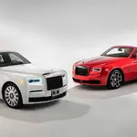 Una pareja celebra su aniversario con un par de Rolls-Royce personalizados