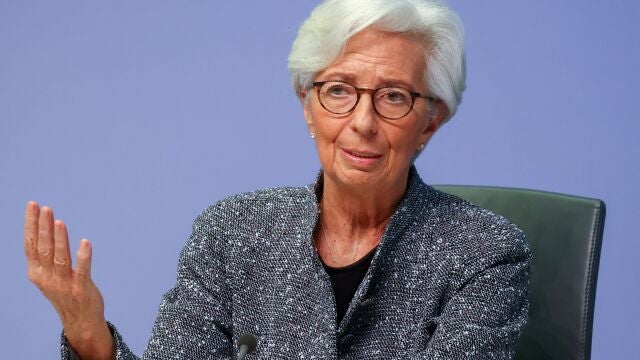 FILE PHOTO: European Central Bank (ECB) President Christine Lagarde in Frankfurt, Germany, March 12, 2020. REUTERS/Kai Pfaffenbach/File Photo