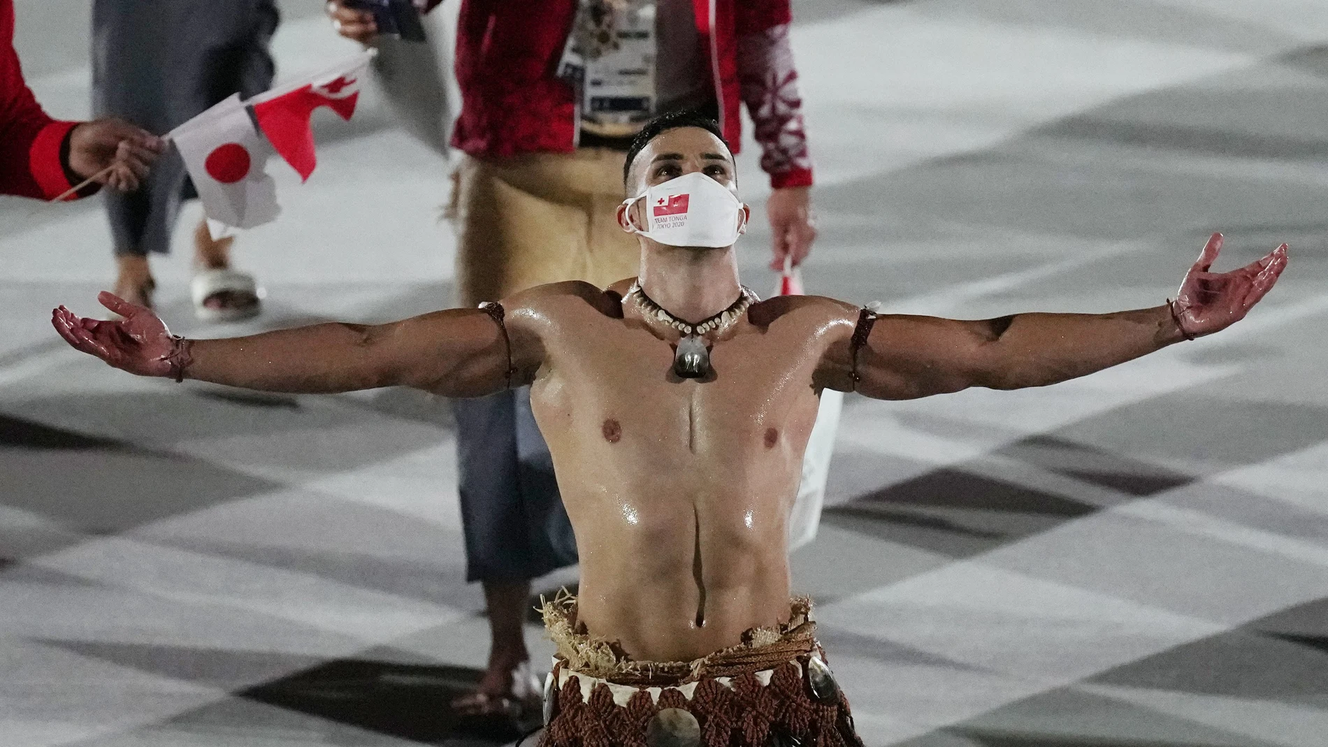 Pita Taufatofua, de Tonga