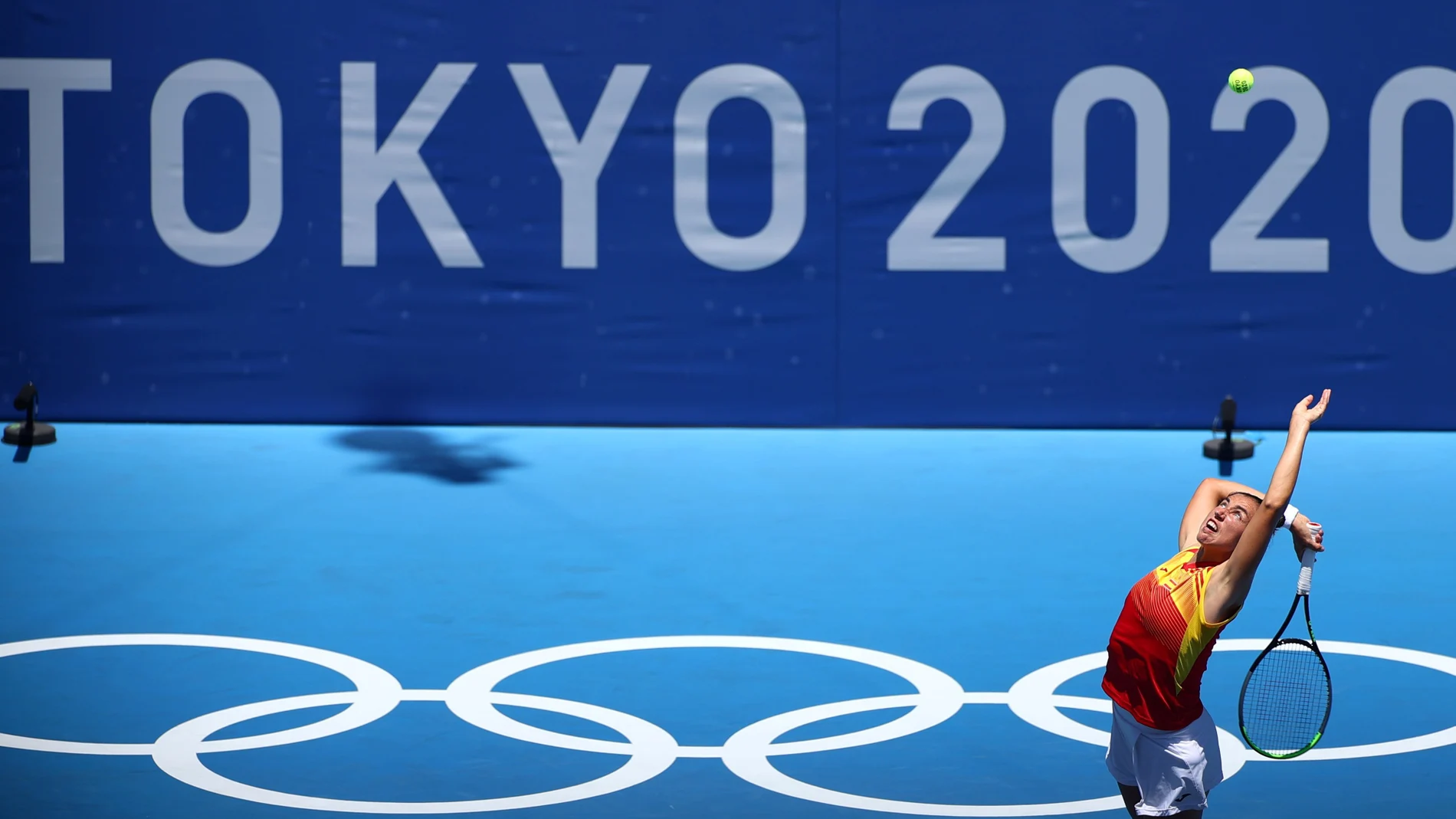 Sara Sorribes dio la gran sorpresa en el cuadro femenino de tenis de los Juegos Olímpicos de Tokio al eliminar a Barty, la número uno del mundo