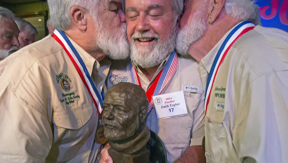 No hay verano sin Sanfermines: encierro y concurso de imitadores Hemingway en Florida