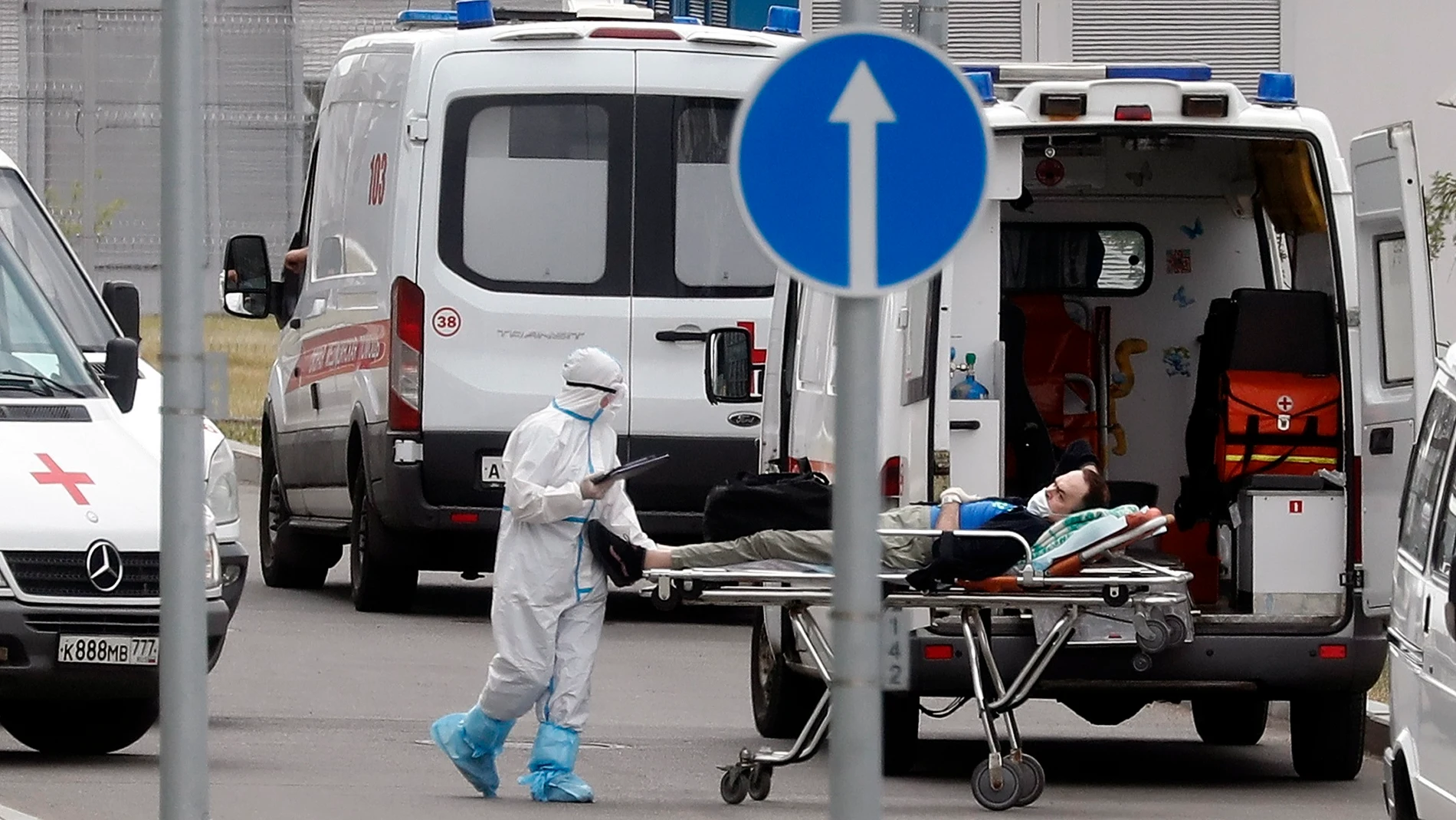 El mayor número de muertos fue detectado en San Petersburgo, donde fallecieron 59 pacientes en las últimas 24 horas, mientras que en Moscú murieron 56 personas