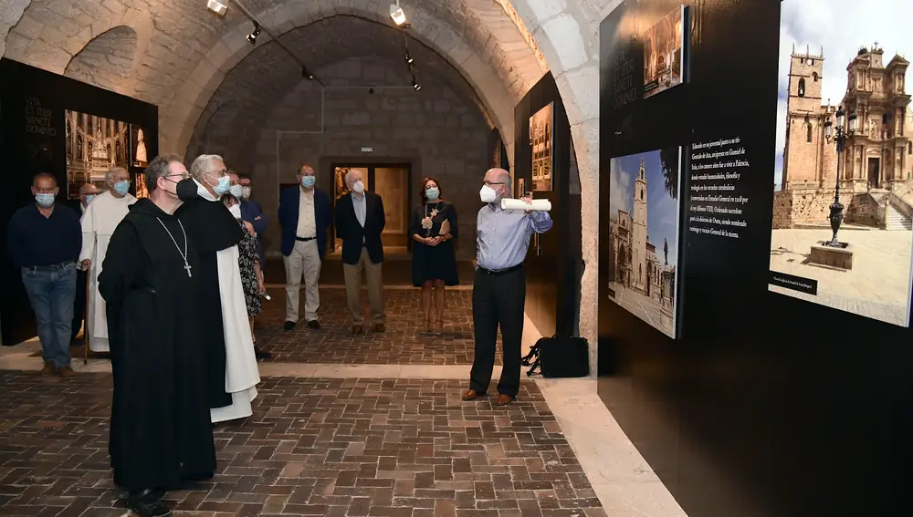 Inauguración de la exposición ''Vita et iter sancti dominici'' (Itinerarios de la vida de Santo Domingo de Guzmán), en conmemoración del VIII centenario de su muerte