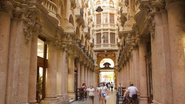 Pasaje Lodares, en Albacete