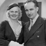 Paul Bern y la mítica y bella actriz Jean Harlow formaron un paradójico y desnivelado matrimonio