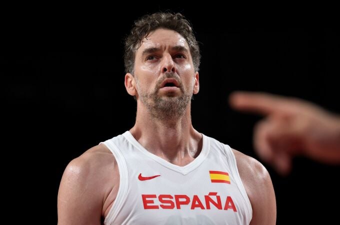 Pau Gasol en un partido de la selección española de baloncesto en las olimpiadas de Tokio | REUTERS/Alkis Konstantinidis