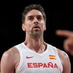 Pau Gasol en un partido de la selección española de baloncesto en las olimpiadas de Tokio | REUTERS/Alkis Konstantinidis