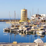 Puerto de Aguadulce, en Almería