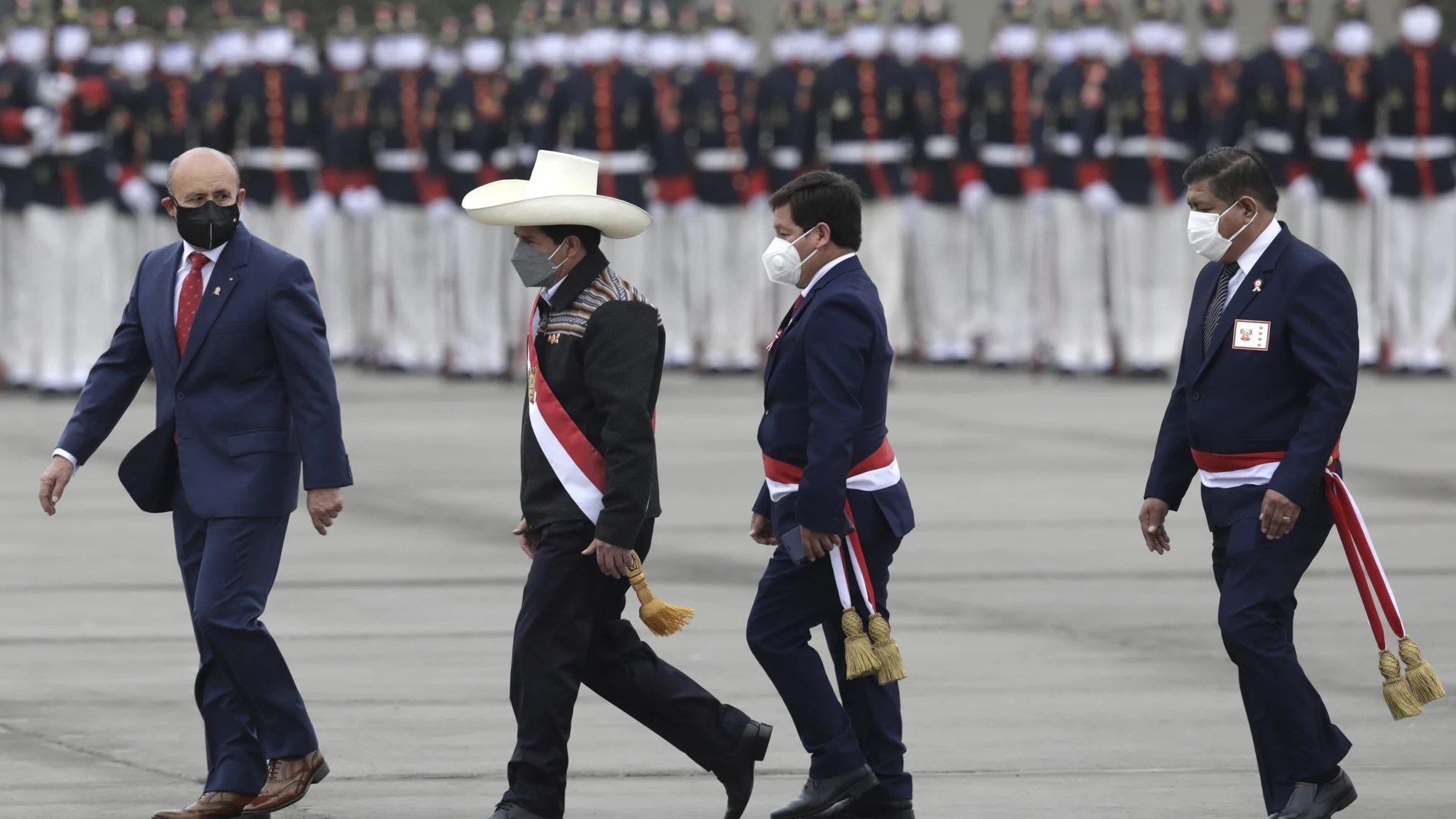 El nuevo presidente de Perú Pedro Castillo