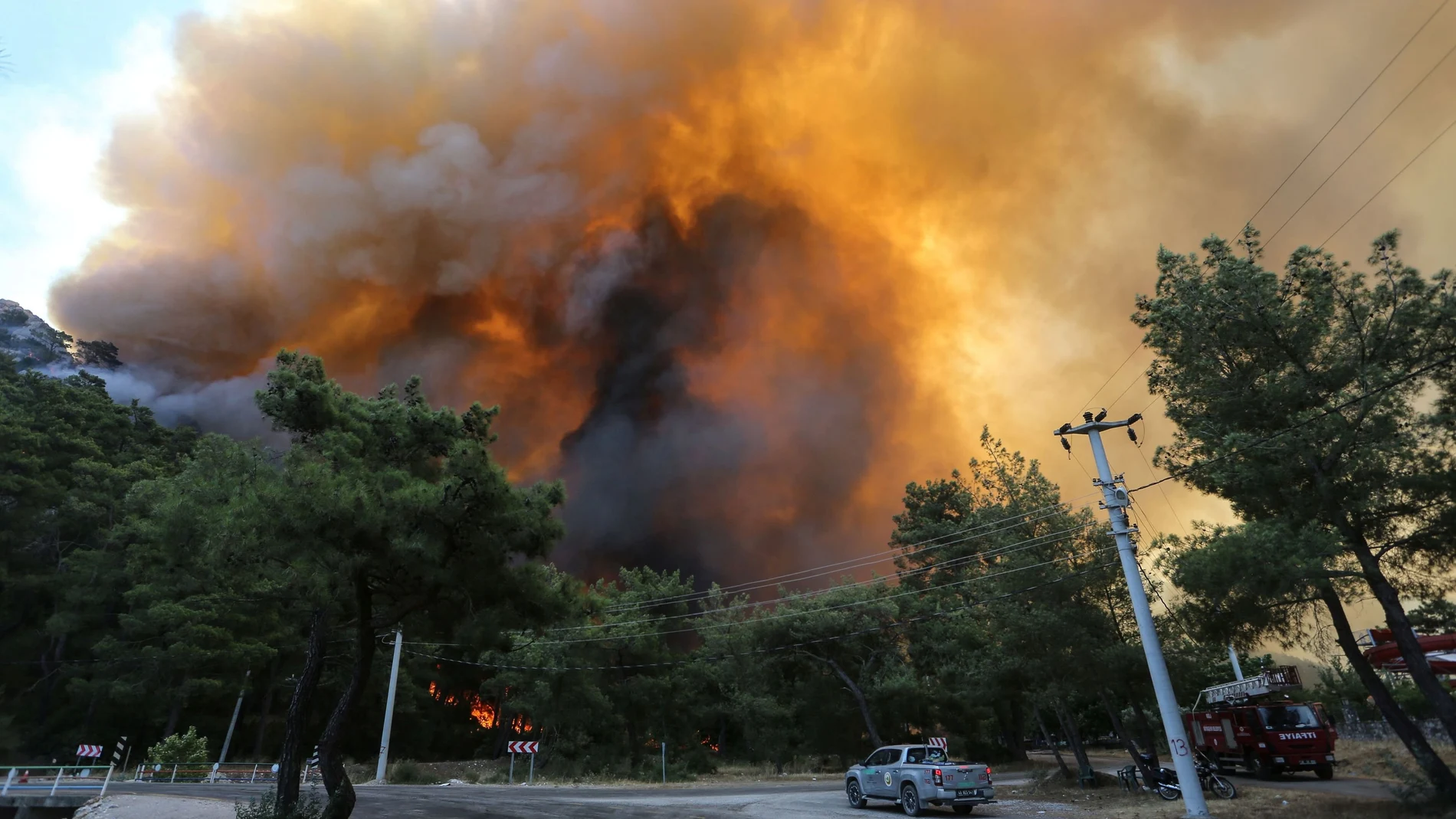 Esta semana se han declarado más de 60 incendios forestales en 17 provincias de las costas del Egeo y el Mediterráneo, según las autoridades