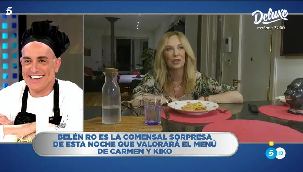Belén Rodríguez conecta con 'La Última Cena' y sorprende a Kiko Hernández