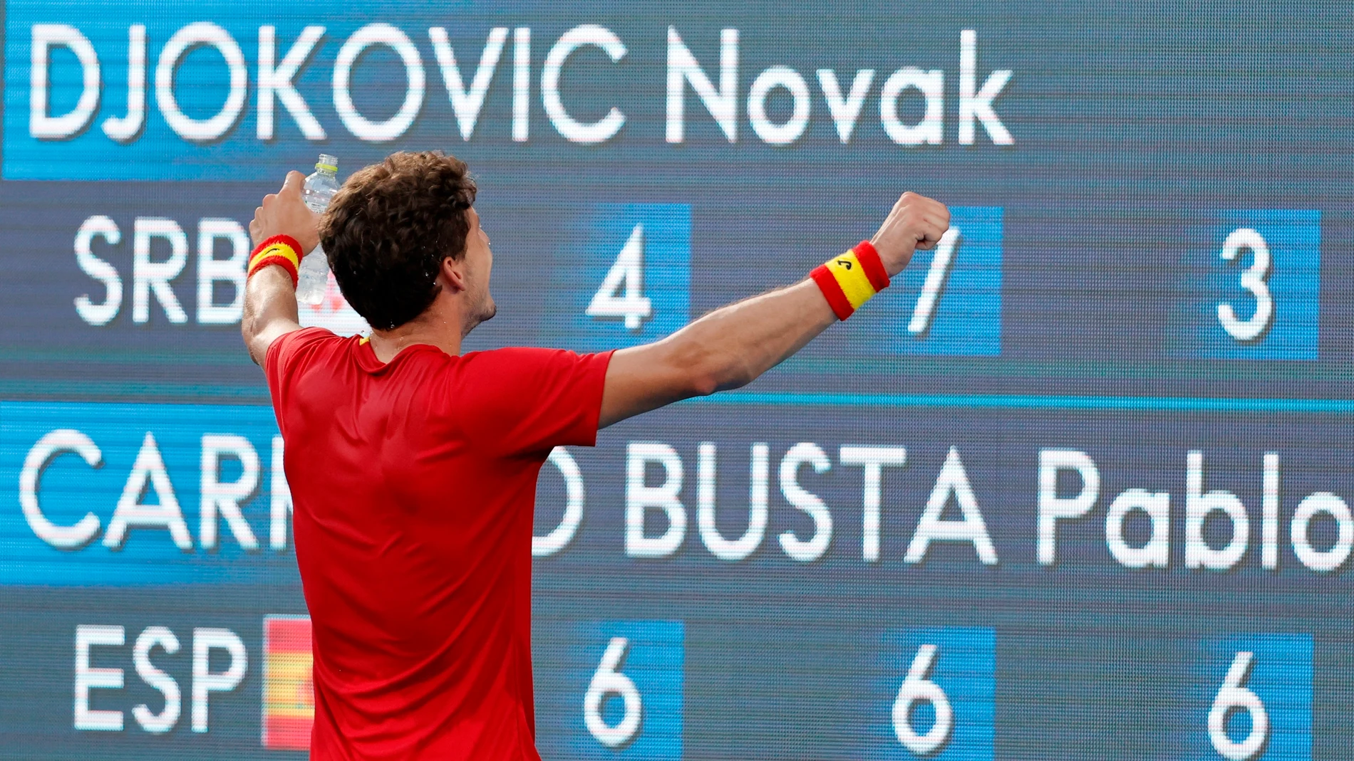 Pablo Carreño tuvo que derrotar al número uno del mundo, Novak Djokovic, para ganar el bronce en los Juegos de Tokio